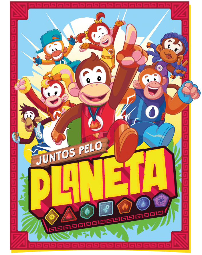 Turma da Macakids junta pelo planeta
